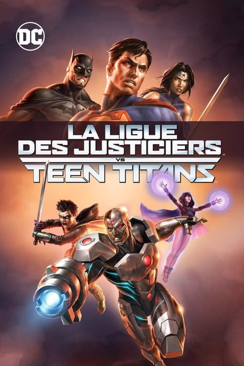 La Ligue des justiciers vs les Teen Titans poster