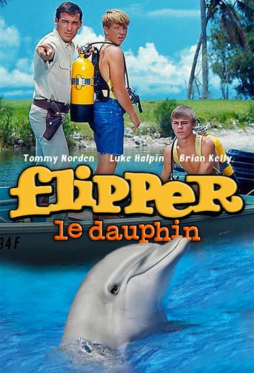 Flipper le dauphin poster
